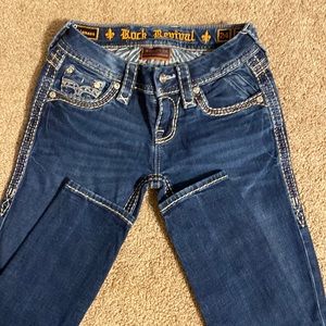 Rock revival skinny jeans